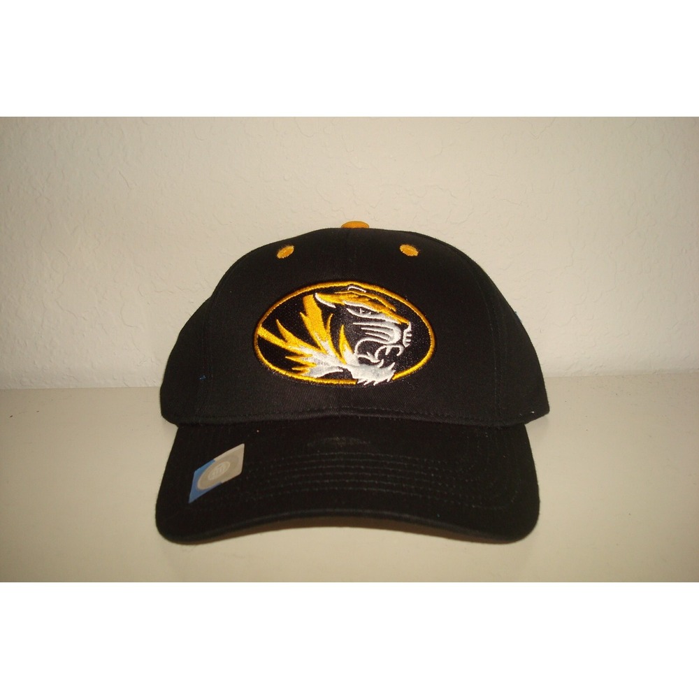 MISSOURI TIGERS   SZ STRAPBACK  DEADSTOCK HAT CAP‎ VINTAGE A1